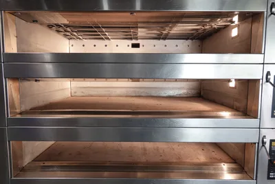 MIWE ELECTRIC CONDO TRIPLE DECK OVEN STEAM INJECTED ARTISIAN BREAD MODEL CO 3.1408