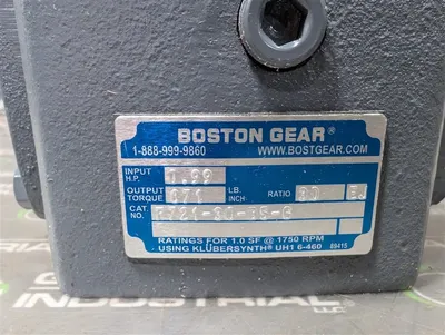 Boston Gear F721-30-B5-G C-Face Right Angle Gearbox Reducer 30:1 Ratio New NIB