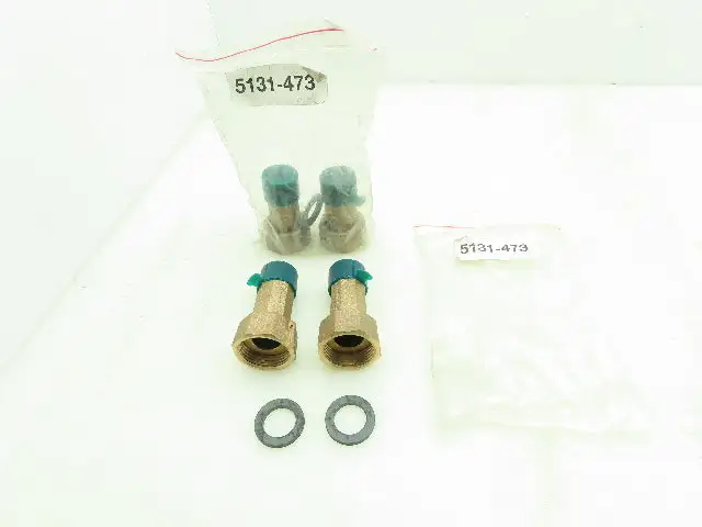 Badger 74620 Flow Meter Swivel Nut Connector Coupling 3/4" NPT Lot of 4