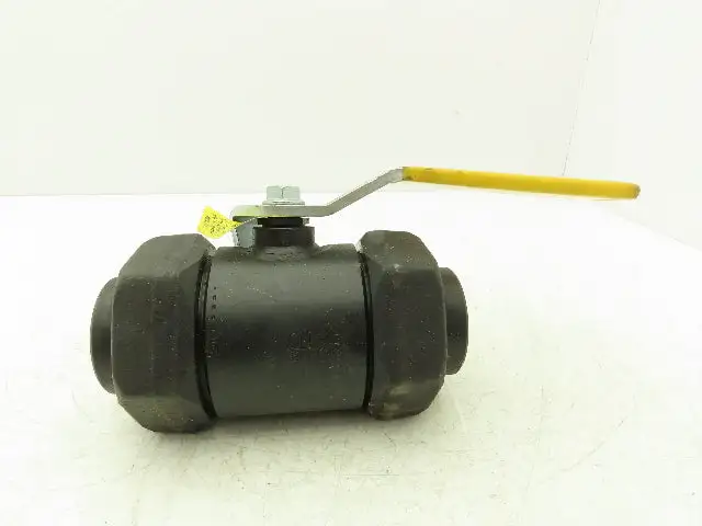 Apollo 73-307-01 Steel Ball Valve Double Union 1-1/2" FNPT Threaded Ends 3000psi