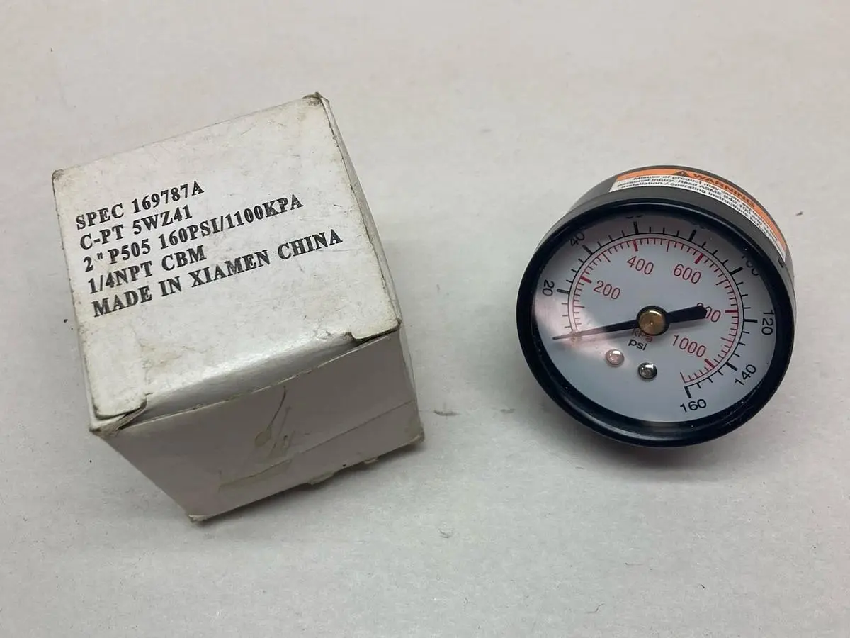 New | in-Stock GRAINGER 169787A C-PT 5WZ41 Universal Pressure Meters Ohio US | Surplus Asset Holdings #1226509