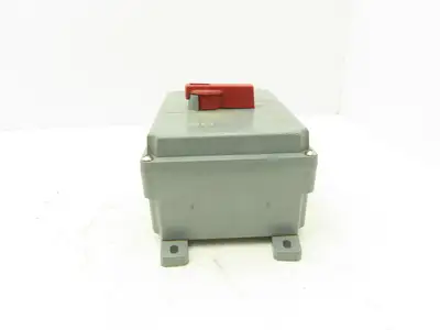 Hubbell IP69k Rotary Disconnect 600V 50Hp 100A Enclosed