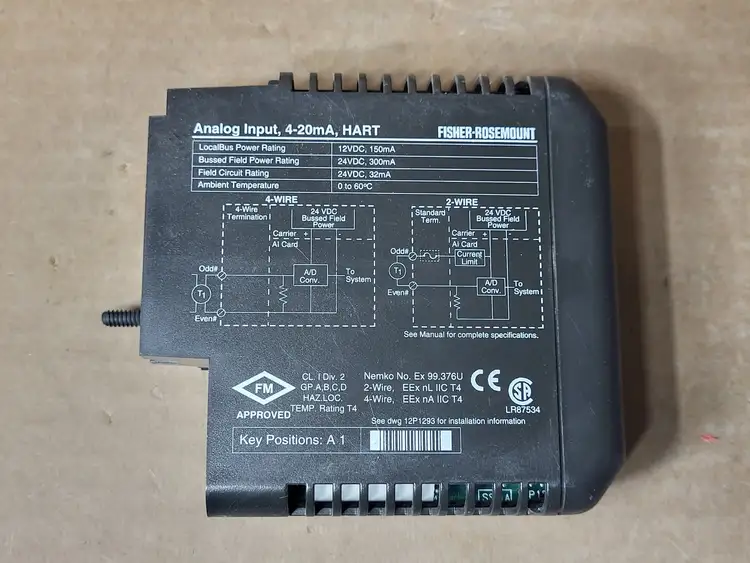 Used FISHER-ROSEMOUNT KJ3002X1-BA1 Misc Electrical & Power Parts British Columbia CA | Lenmark #836069