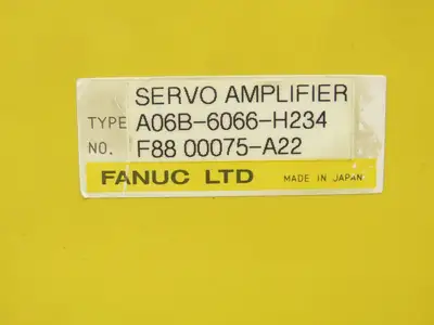 Fanuc A06B-6066-H234 Servo Drive Amplifier Module 15 Amp