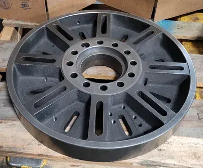 FACE PLATE FOR LATHE, 19-5/8" DIAMETER, A2-8 MOUNT