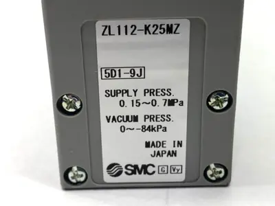 Used SMC Pneumatic Multi-Stage Vacuum Ejector 0-84kPa 24V Vacuum Pumps Michigan US | Maverick Industrial Sales #1393516