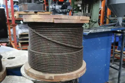 0.375" Steel Wire - 1000 ft