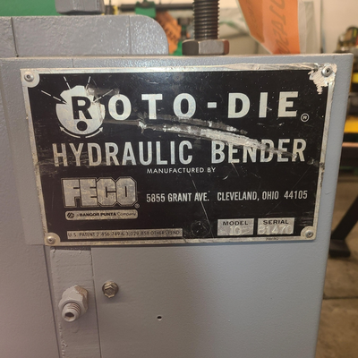 U14500C Used Roto-die model 10