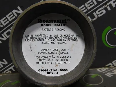 USED ROSEMOUNT ANALYTICAL 3044C A1I5B5M5