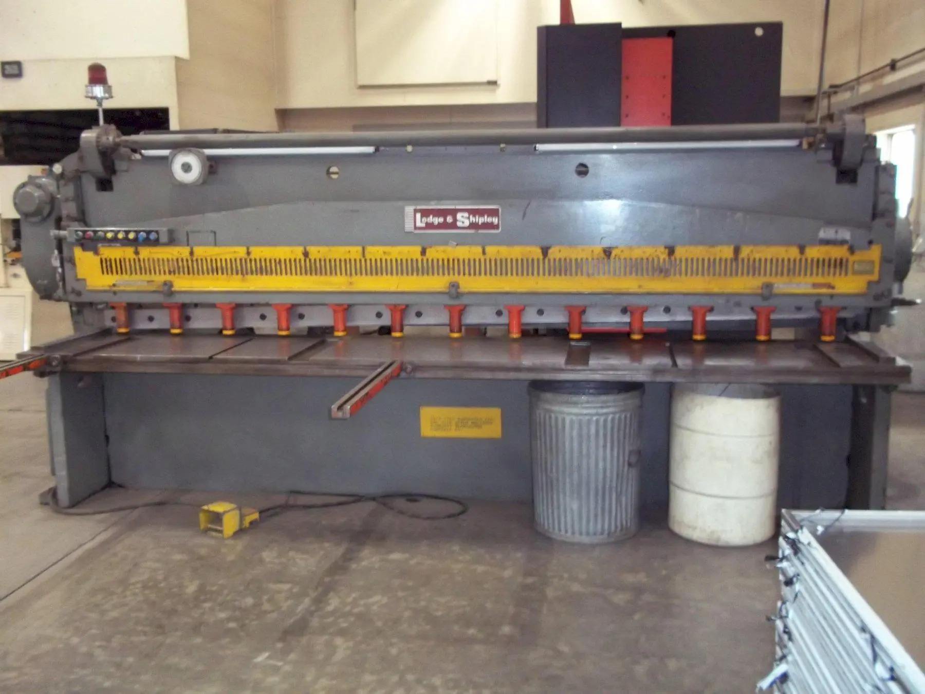 3/8" × 12' LODGE & SHIPLEY MODEL 0612-SL MECHANICAL SHEAR