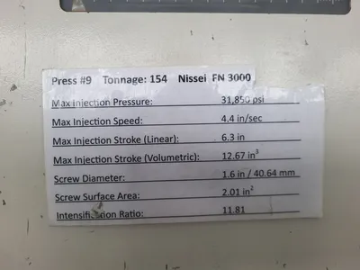 2004 NISSEI FN3000 Injection Molding Horizontal/Vertical | Machinery Network (4)