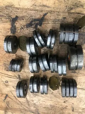 3045-700 WIRE / TUBE KNURLING, DECORATING, PATTERNING TURK’S HEAD MACHINE-TOOLING