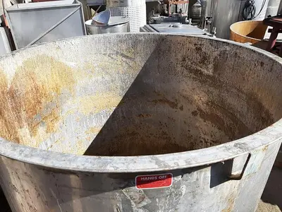 Tank, 750 Gallon, 304 S/st, 60" x 60", OT/DB #S743562