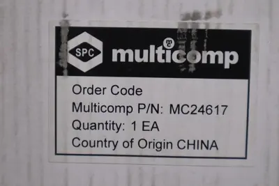 MULTICOMP MC24617 AXIAL FAN 176MM 115VAC 270MA - STOCK GF250