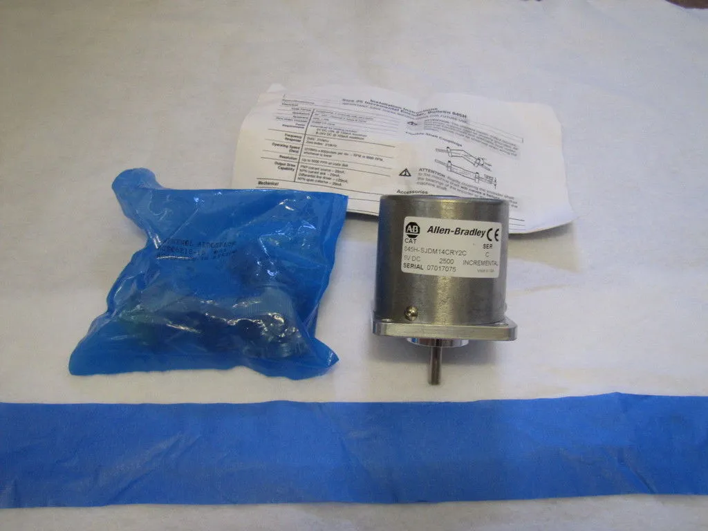 NEW ALLEN BRADLEY 845H-SJDM14CRY2C INCREMENTAL ENCODER 845HSJDM14CRY2C