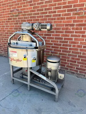 New | in-Stock BREDDO LIKWIFIER LORWWSS 25 GALLON HIGH SHEAR SS SCRAPE SURFACE BLENDER Reactors California US | Equipment Lab #1300359