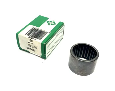 SCE1816 | INA  Drawn Cup Needle Roller Bearing 1.125" Bore, 1.375" OD, 1" Wide 2PK - New