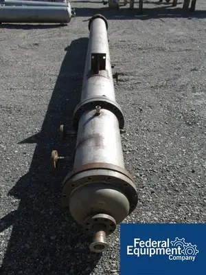 USED Industrial Process Equipment 12" X 18' IND. PROCESS EQUIP COLUMN, 304 SS, FV