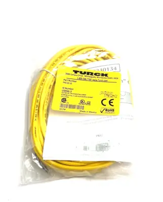 NEW TURCK PICOFAST SINGLE ENDED CONNECTION CORDSET U0066-2