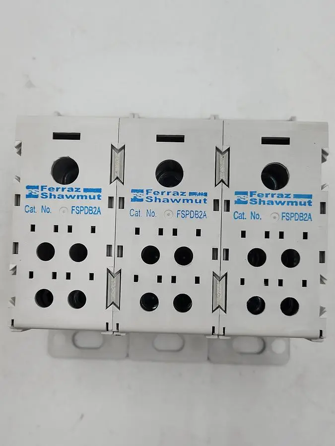Used FERRAZ SHAWMUT FERRAZ SHAWMUT FSPDB2A POWER DISTRIBUTION BLOCK Terminal Blocks | ND Industrial Surplus #1225313