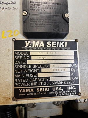 USED 2011 YAMA SEIKI GV-1200