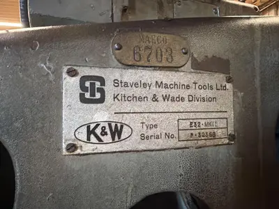 Used STAVELEY MACHINE TOOLS LTD. E32-MKII Radial Drills Ontario CA | Aucto #1308166