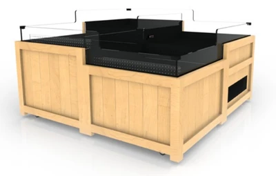 1-0478 JSI RBD0663 6 x 6 or 5 x 5 Refrigerated Orchard Bin