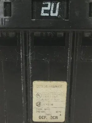 USED CUTLER HAMMER QCFQCR120