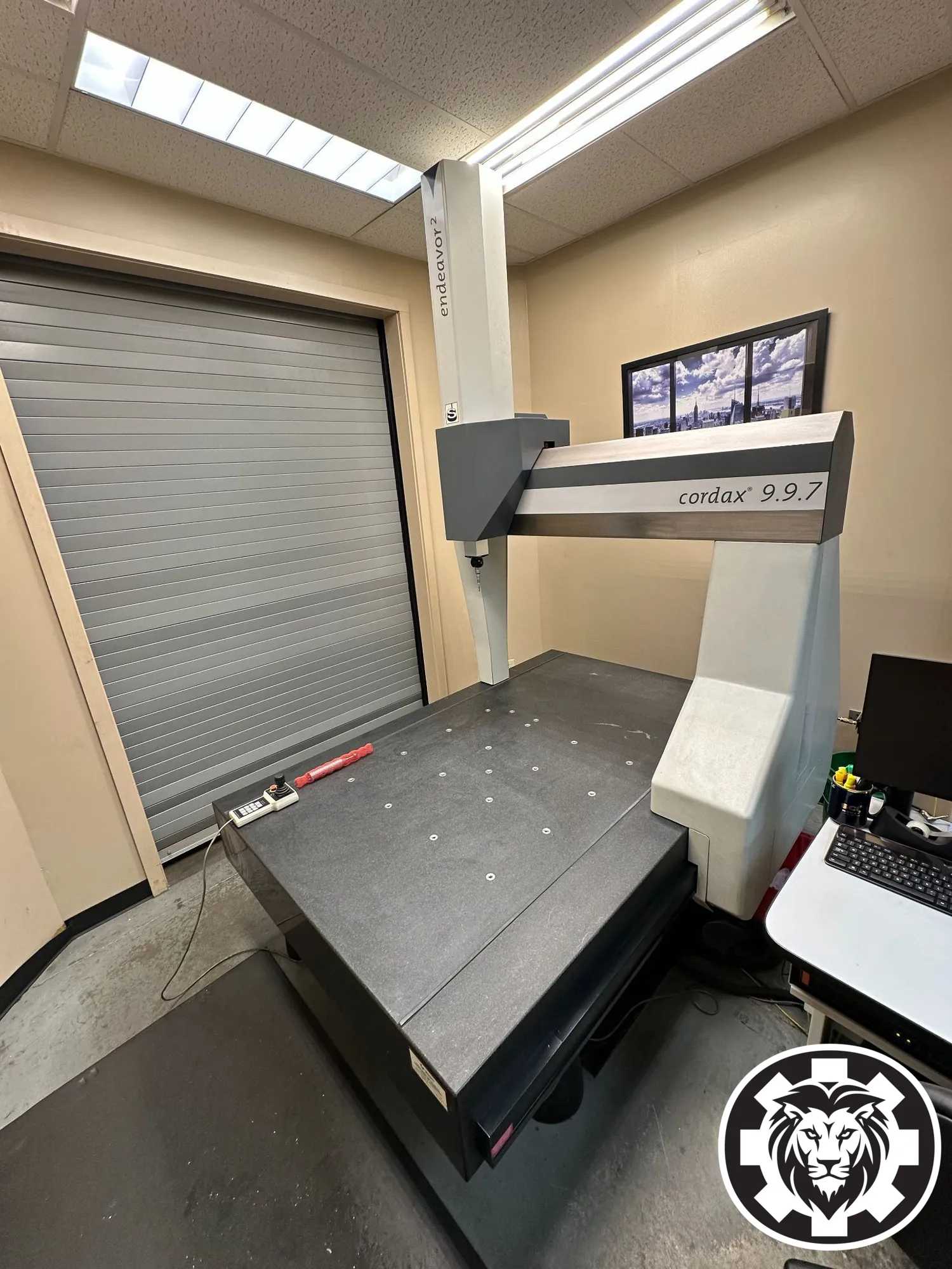 9.9.7 Sheffield Cordax Endeavor 2 CMM, 2005 - Renishaw PHC10-2 Probe Head, Renishaw Probing