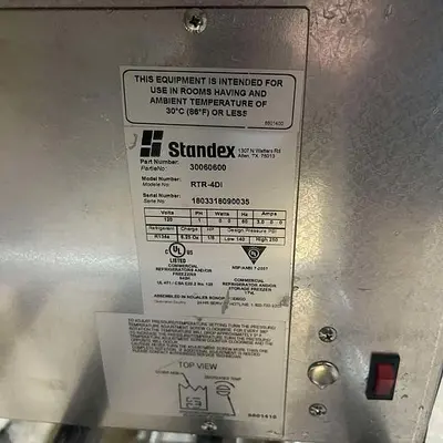 Refrigerated Drop In Cold Well Standex RTR-4Di