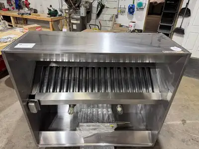 Used CaptiveAire Used CaptiveAire 62” Island style Stainless Exhaust Hood only Restaurant Equipment (Miscellaneous) Illinois US | Falcon Restaurant Supply #1375798