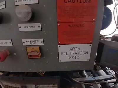 USED 2018 PALL ARIA AP4 WATER TREATMENT SYSTEM