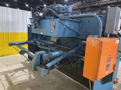 10' X 1/4" HTC HYDRA-TOOL MODEL #250-10A HYDRAULIC POWER STEEL SHEAR: STOCK #20396