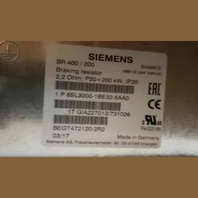 NEW SIEMENS CABINET  SINAMICS G150
