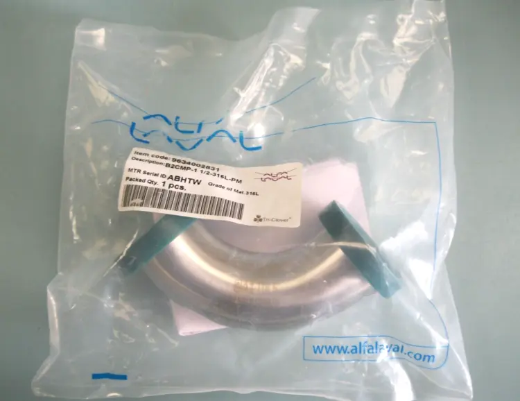 New | in-Stock Alfa Laval B2CMP-1 1/2-316L-PM Valves/Fittings New Hampshire US | Bitter End Trading #1128086