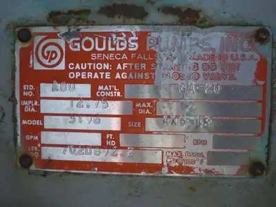 USED GOULDS 3196