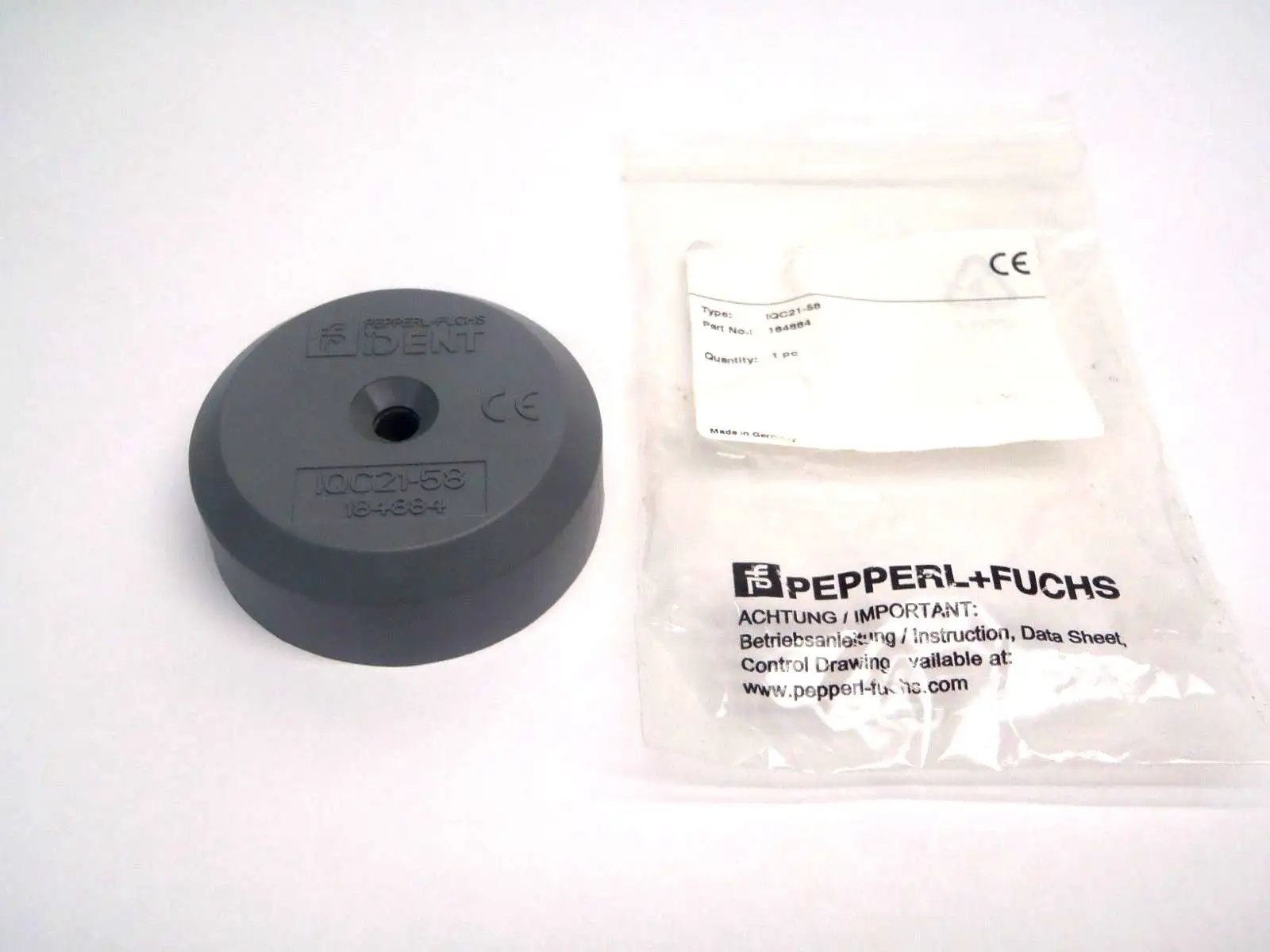 New | in-Stock PEPPERL + FUCHS RADIO FREQUENCY IDENTIFICATION TRANSPONDER Sensors Michigan US | Maverick Industrial Sales #1090905