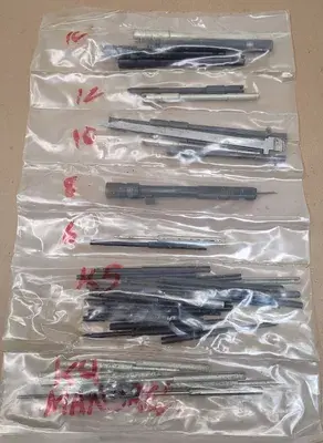 USED SUNNEN MANDRELS/WEDGES