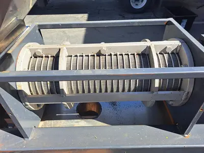 Press, Screw Press, Dewatering Machine, Model CT-160, Stainless Steel, #5991716