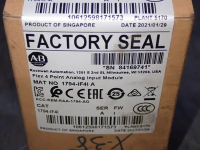 New | in-Stock ALLENBRADLEY 1794IF41 PLC Input & Output Ohio US | HGR 24 #1132201