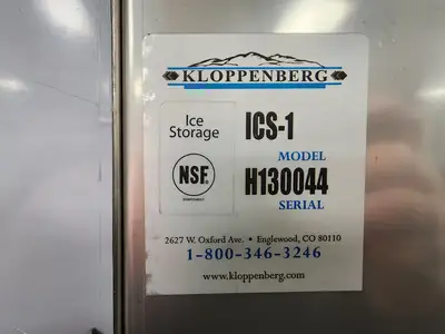 New | in-Stock Scotsman New Kloppenberg ICS-1 Express Ice Bin System Ice Machines Illinois US | Falcon Restaurant Supply #1376729