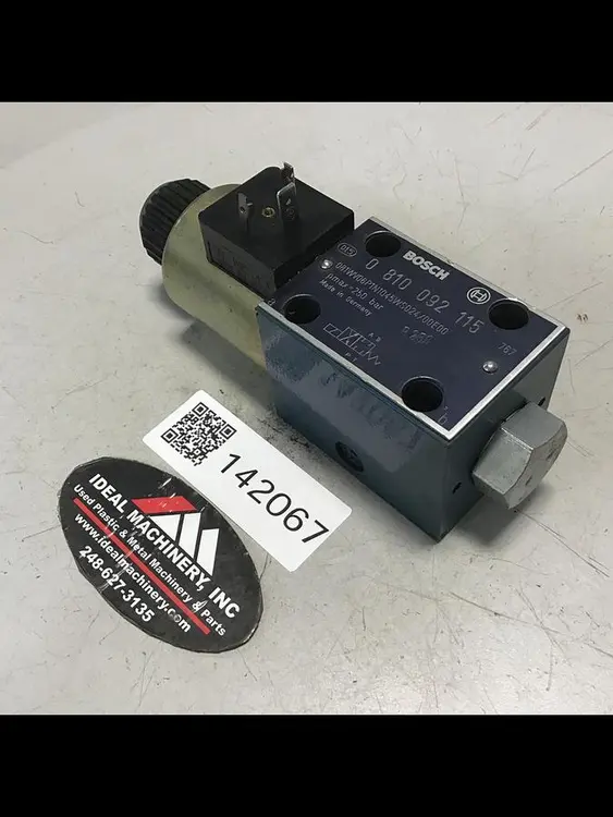 Used BOSCH 0 810 092 115 Valves/Fittings Michigan US | Ideal Machinery #691109