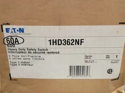 NEW EATON 1HD362NF