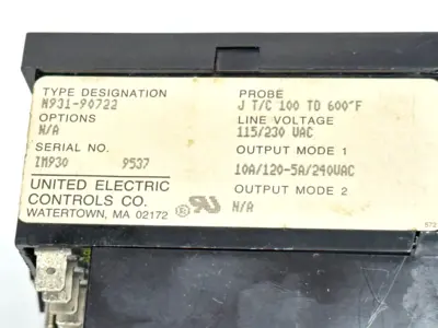 Used United Electric Controls N931-90722 PLC Temperature Modules Michigan US | Maverick Industrial Sales #1481539