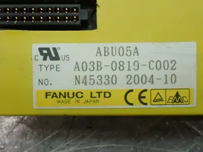 Used FANUC A03B0819C002 PLC Chassis Ohio US | HGR 24 #885639