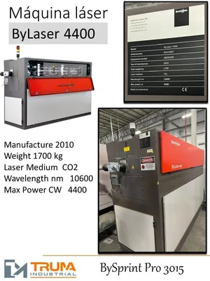 Used BYSTRONIC BYSPRINT PRO 3015 Laser Cutters MX | TRUMA #1287520