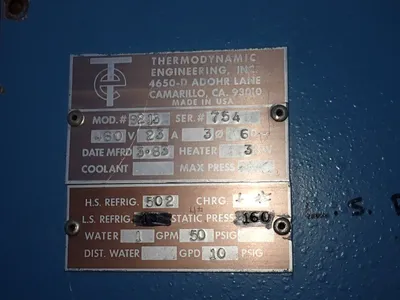 Used 1983 THERMODYNAMIC ENGINEERING INC 9213 Heat Treating Units Ohio US | HGR 24 #729431