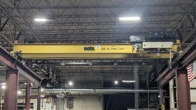 R&M 25/15 Ton Cranes - Overhead, Bridge | Highland Machinery & Crane (2)