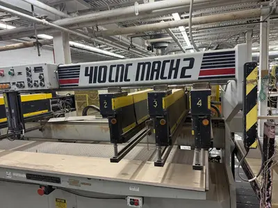 MCKNIGHT-MILLER, M-410 CNC MULTI-SPINDLE VERTICAL BORING