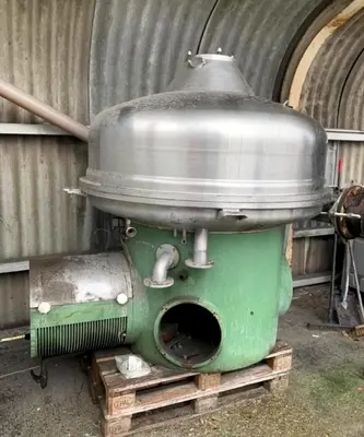 (2) Westfalia SA 160-33-177 fish oil separators, 316SS.